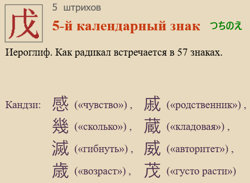 5-й календарный знак